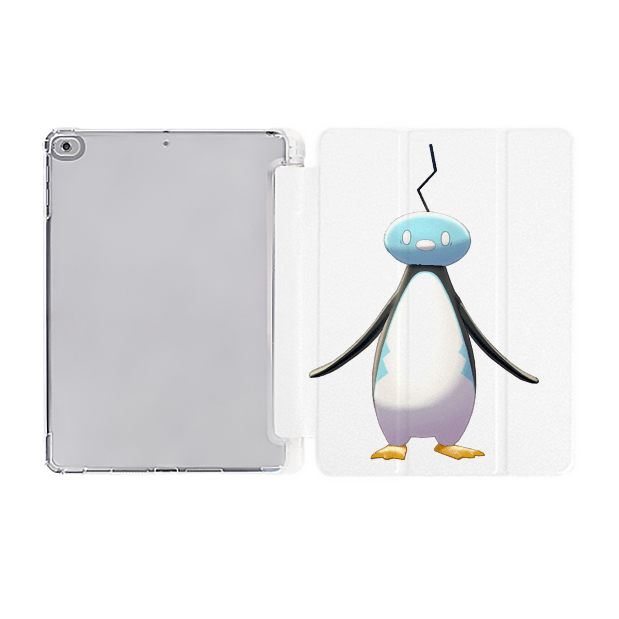 （画像用） ポケットモンスター Pokémon IPad ケース ペン収納付き 三つ折りスタンド PUレザー×シリコン 対応機種9.5/10.5/10.9インチ